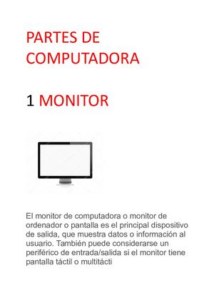Partes De Computaro