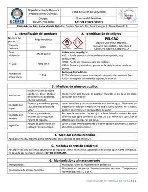 Ácido Perclórico