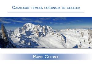 Catalogue tirages originaux en couleur