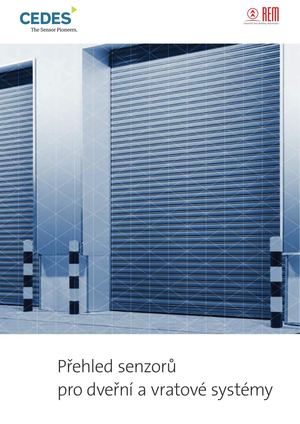 Přehled senzorů pro dveřní a vratové systémy