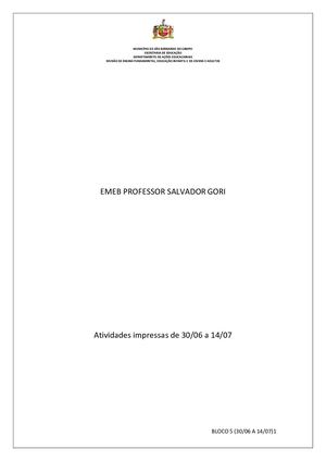 2ºs Anos Bloco 5 Ok