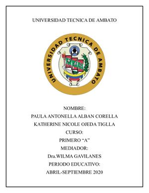 Universidad Tecnica De Ambato Tics