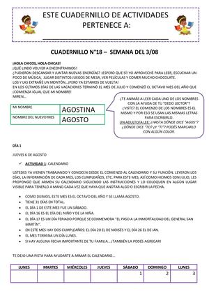 Cuadernillo N18