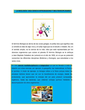 Paradigmas Que Dan Caracter A La Biología Calameo