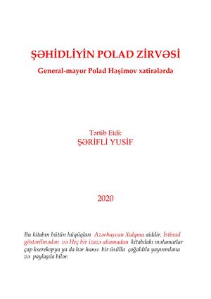 Kitabyurdu Org Sehidliyin Polad Zirvesi