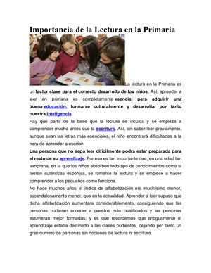 Importancia De La Lectura En La Primaria 17796 0 (1)