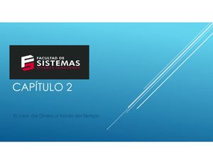 Capítulo 2 Valor Del Dinero A Traves Del Tiempo 1