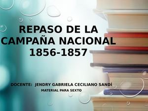 Campaña Nacional Resumen