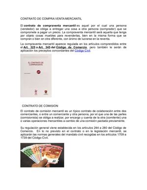 Contrato De Compra Venta Mercantil