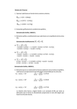 Fuerzas Concurrentes