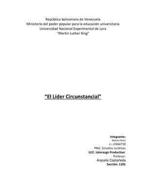 Líder Circunstancial