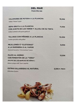 Carta Restaurante Octavios 01