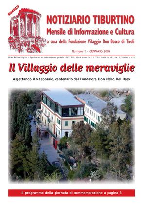 Anno 2009 - n. 01 - Gennaio