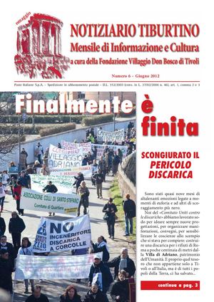 Anno 2012 - n. 06 - Giugno