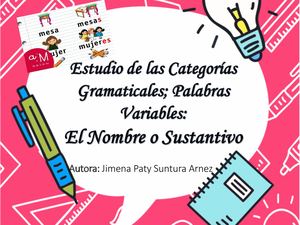 Cartilla Del Sustantivo Pdf