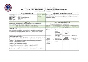 3 Planificación Didáctica