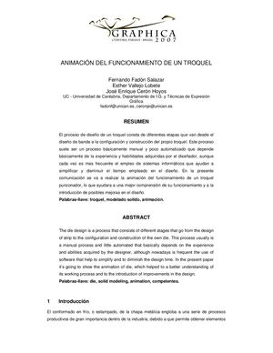 Animación Del Funcionamiento De Un Troquel