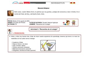 Actividad 3 Recuerdos De Mi Colegio (1)