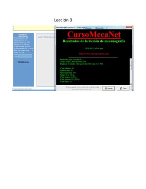 Lección 3 Y 4 Numerica De Mecanet