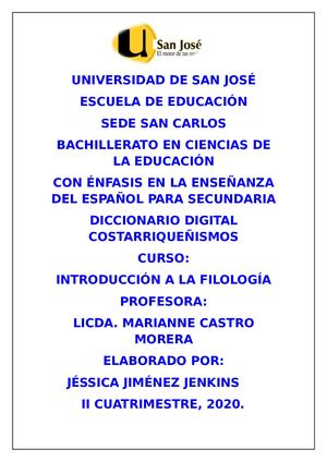 Diccionario Digital Costarriqueñismos