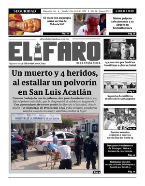 25 de Abril del 2020 EXTRA