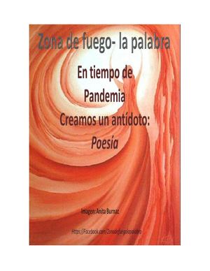 En Tiempo De Pandemia Creamos Un Antídoto Poesía