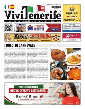 Periodico Vivi Tenerife Febbraio 2020 X° Anno
