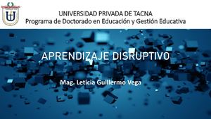 Aprendizaje Disruptivo