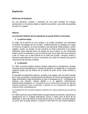 Explosivos