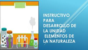 Unidad Didactica Elementos De La Naturaleza