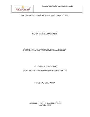 Introducción A La Interculturalidad