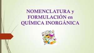 Nomenclatura De La Química Inorgánica