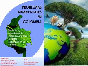 Problemas Ambientales En Colombia
