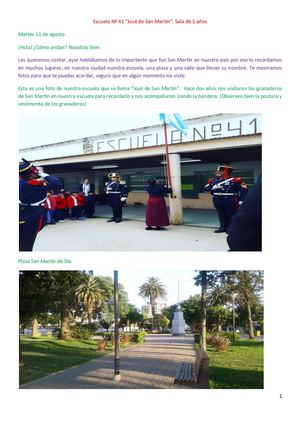 Sala de 5-Esc. 41 José de San Martín