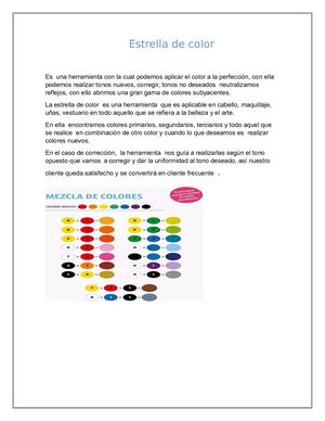 Estrella De Color Word Final