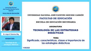 Tema 2 Características De Las Estrategias