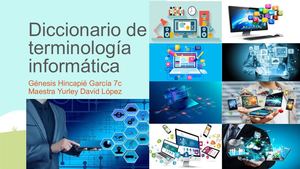 Diccionario De Terminología Informática Pptx