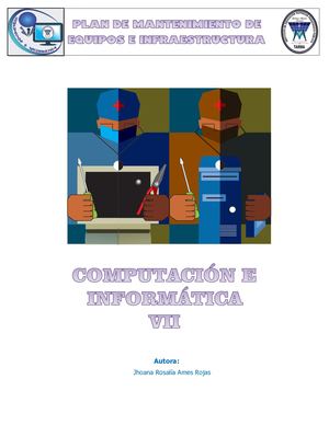 Plan De Mantenimiento De Equipos E Infraestructura