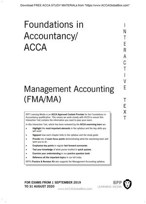 F2 BPP Study Text 2020 By Www ACCAGlobal Box Com