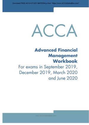 P4 AFM Bpp Study Text 2020 By Www ACCAGlobal Box Com