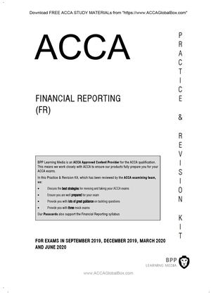 F7 BPP Exam Kit 2020 By Www ACCAGlobal Box Com