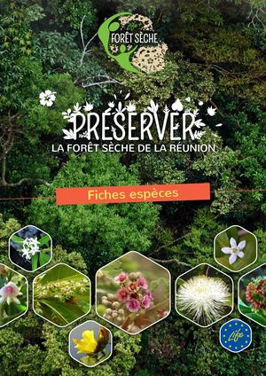 Fiche espèces végétales endémiques et indigènes de la forêt sèche de La Réunion