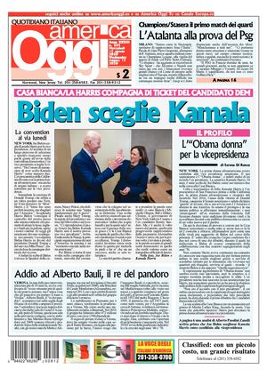 America Oggi 12 Agosto 2020