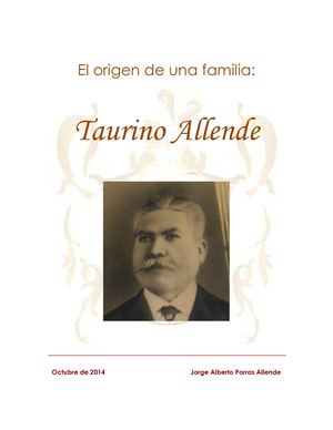 Origen De La Familia Allende En Oaxaca