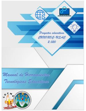 Manual Herramientas Educativas Tecnológicas 2020
