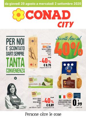 Volantino Conad City Liguria Nord Ovest 20 Agosto 2 Settembre 2020