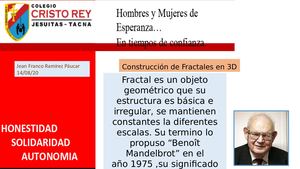 Construcción De Fractales En 3D