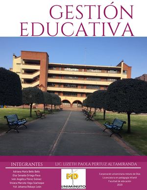 Gestión Educativa
