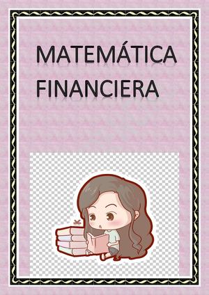 Matemática Financiera