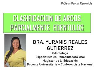 Clasificacion De Kennedy, Ejercicios, Reglas De Applegate, Yuranis Reales Gutierrez